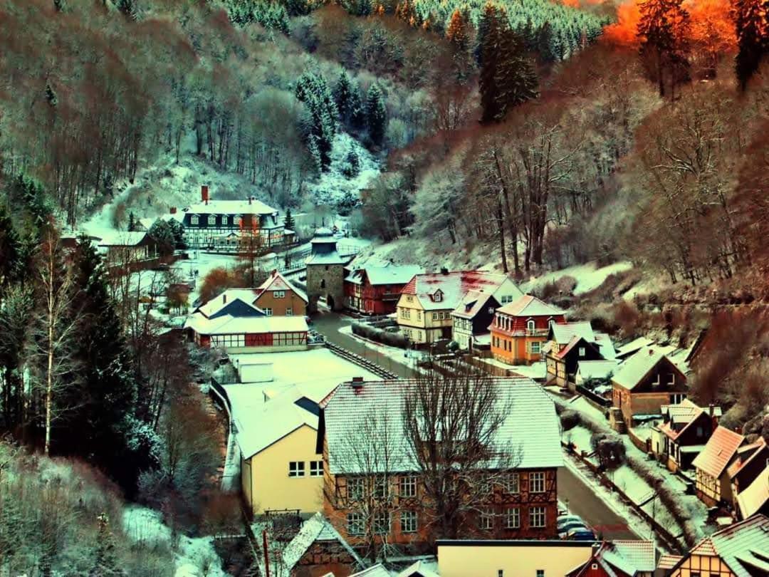 Ferienapartmenthaus Am Rittertor Stolberg i. Harz Kültér fotó